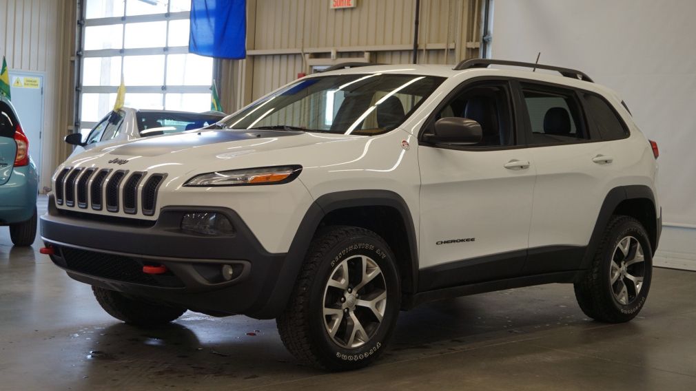 2015 Jeep Cherokee Trailhawk 4WD (cuir-caméra-navi) #3