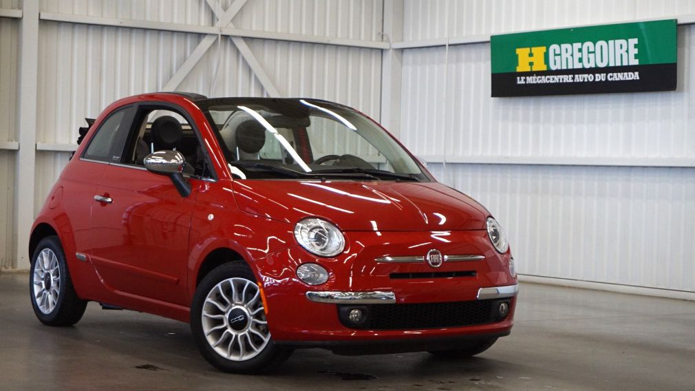 2014 Fiat 500c Cabriolet (cuir) #0