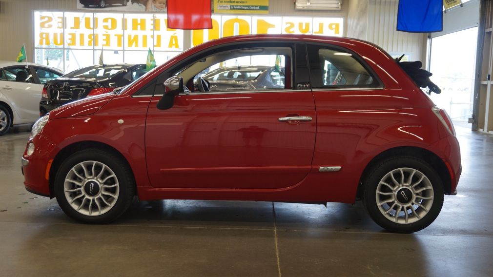 2014 Fiat 500c Cabriolet (cuir) #3