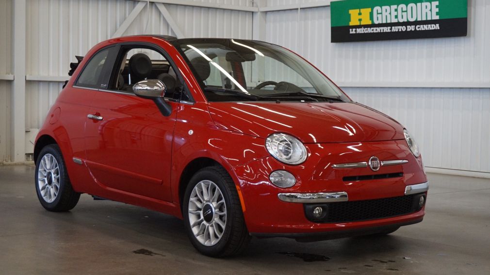 2014 Fiat 500c Cabriolet (cuir) #11