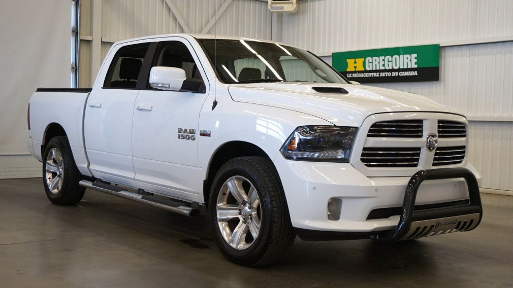 2015 Ram 1500 Sport 4WD (caméra-toit-navi-sonar-cuir) #8