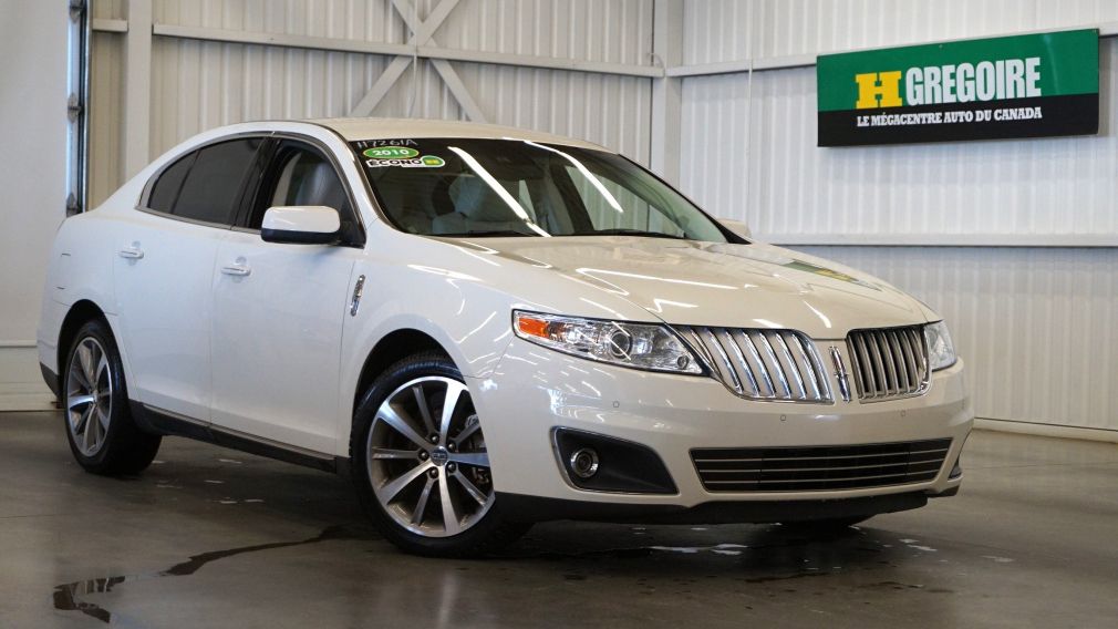 2010 Lincoln MKS AWD (cuir-sonar de recul) #0