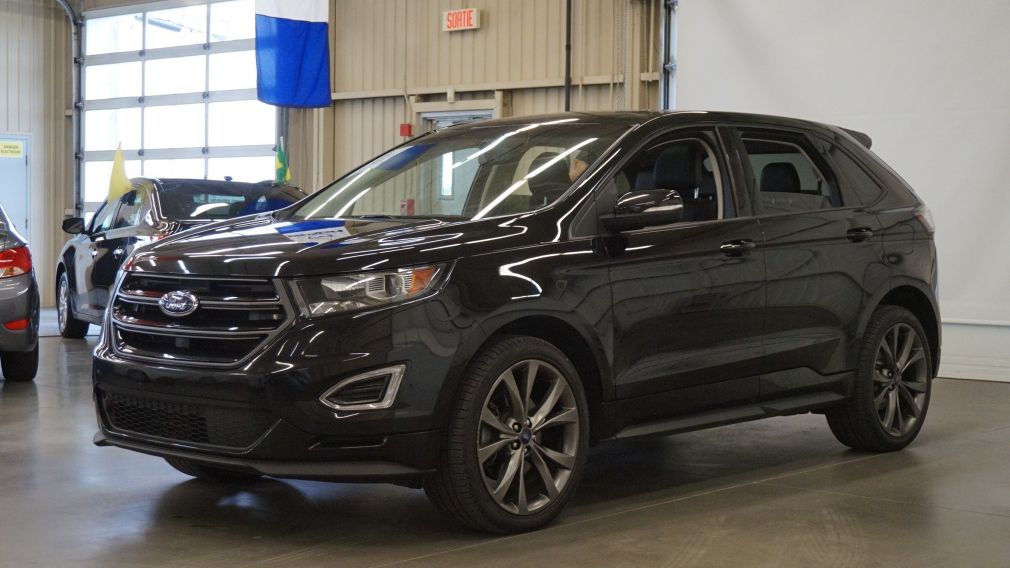 2016 Ford EDGE Sport AWD (caméra-cuir-toit pano-navi-sonar) #3