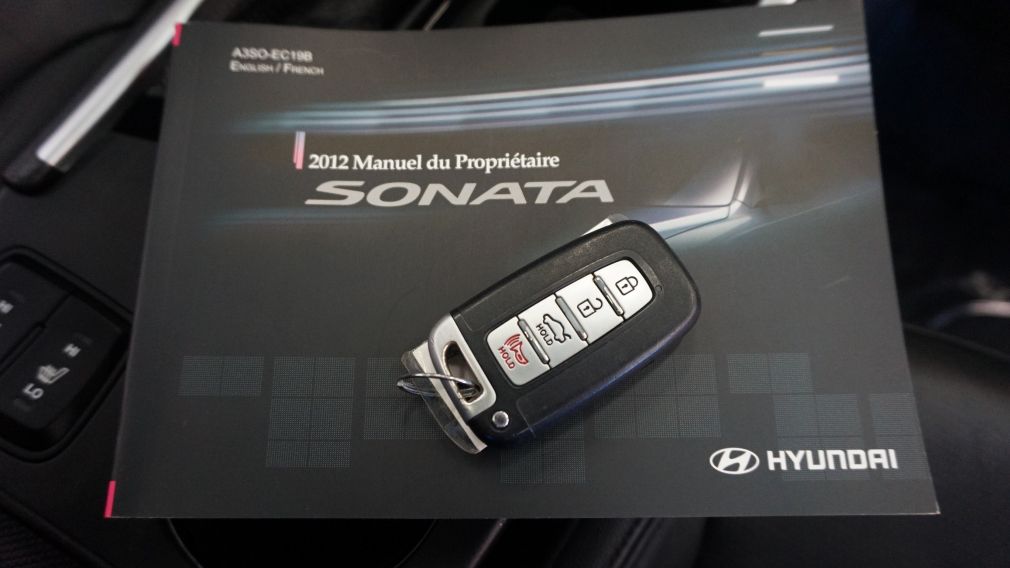 2012 Hyundai Sonata Limited Turbo (cuir-toit ouvrant pano) #31