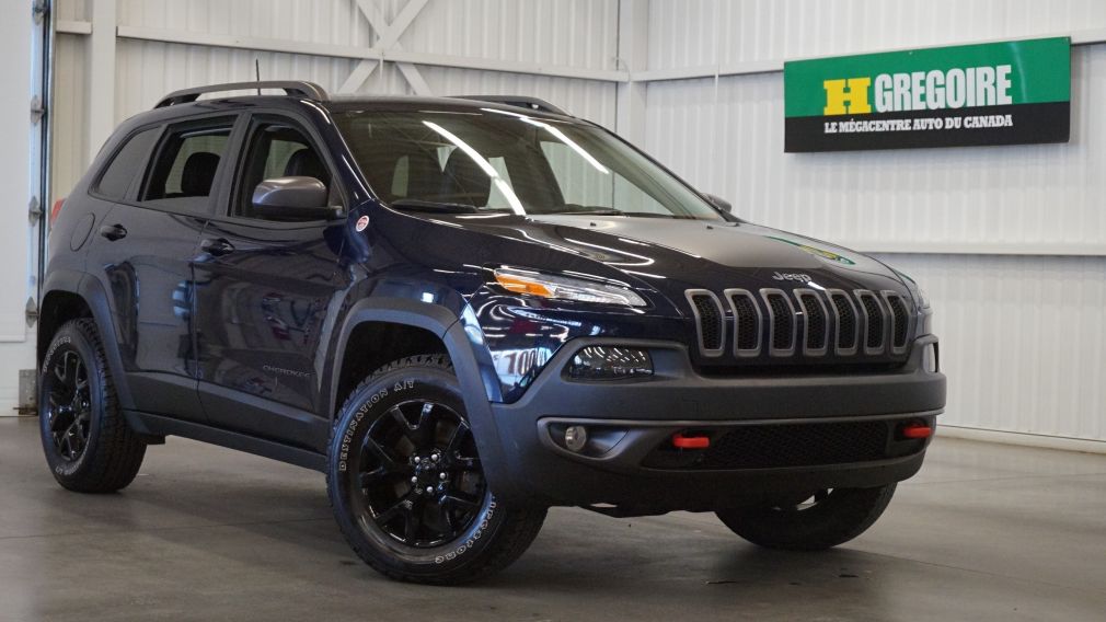 2016 Jeep Cherokee Trailhawk 4WD (caméra-navi-cuir) #0