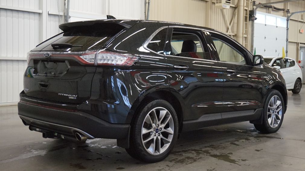 2015 Ford EDGE Titanium Ecoboost AWD (cuir-toit-caméra-navi) #7