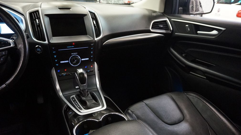 2015 Ford EDGE Titanium Ecoboost AWD (cuir-toit-caméra-navi) #9