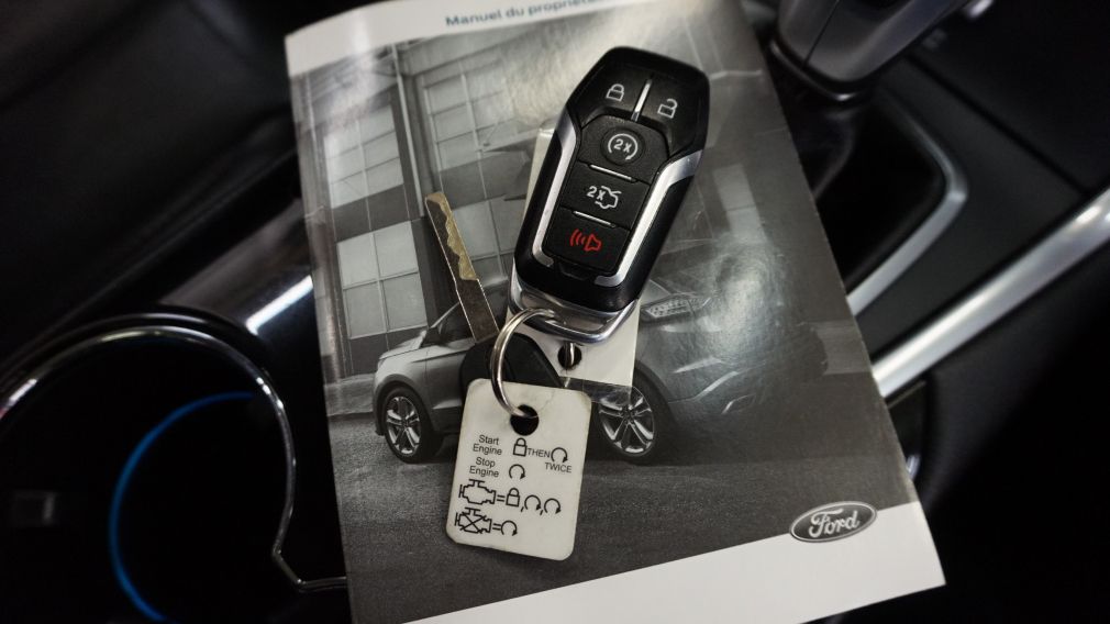 2015 Ford EDGE Titanium Ecoboost AWD (cuir-toit-caméra-navi) #33