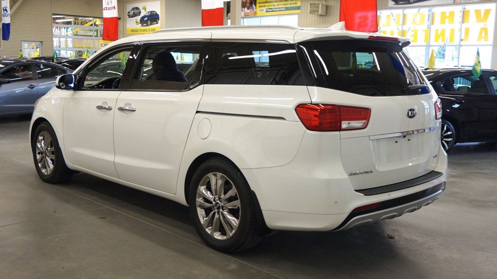 2015 Kia Sedona SXL 7 Pass, cuir, toit, volant chauffant, portes é #4