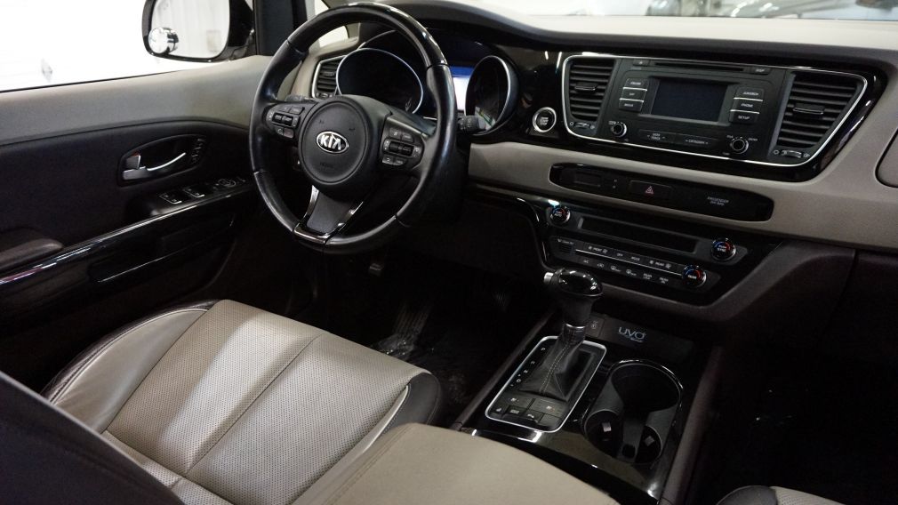 2015 Kia Sedona SXL 7 Pass, cuir, toit, volant chauffant, portes é #11