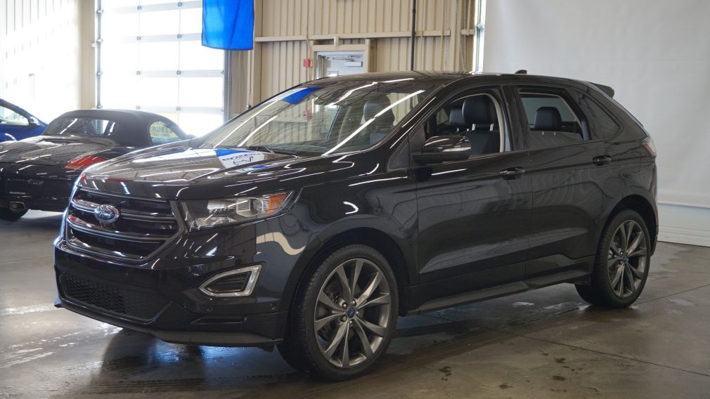 2016 Ford EDGE Sport AWD (cuir-toit pano-navi-caméra-sonar) #2