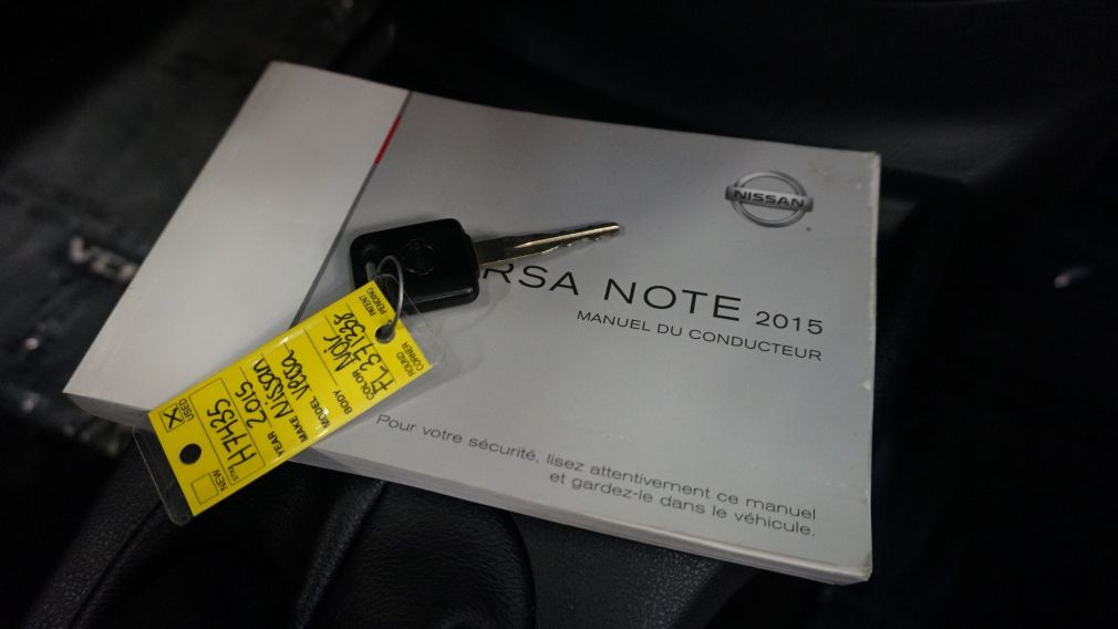 2015 Nissan Versa Note SV a/c-gr. élect.-bluetooth #26