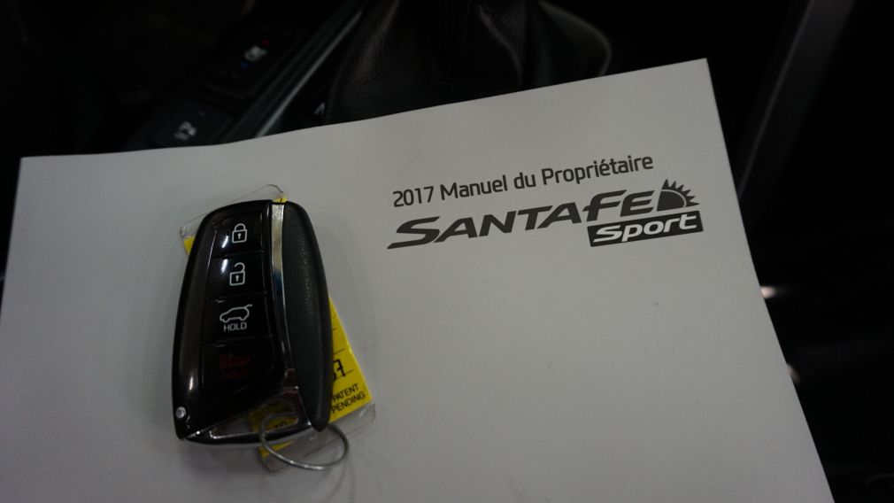 2017 Hyundai Santa Fe SE AWD (caméra-cuir-navi-sonar-toit pano) #45