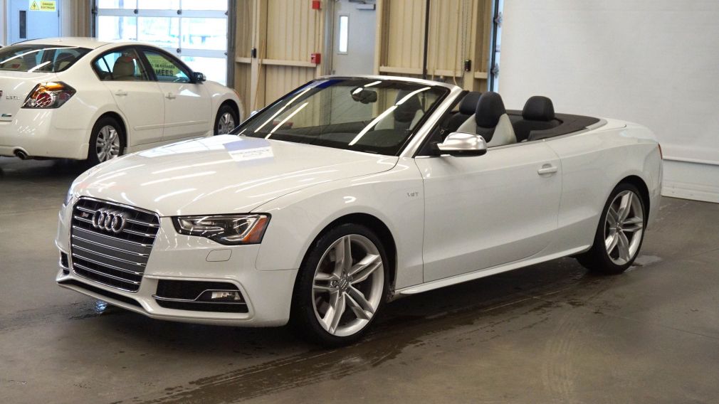 2014 Audi S5 Quattro cabriolet (cuir-navi-sonar) #3