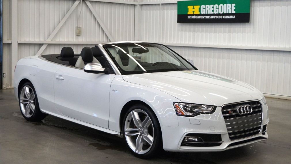 2014 Audi S5 Quattro cabriolet (cuir-navi-sonar) #9