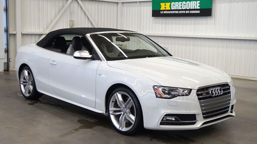 2014 Audi S5 Quattro cabriolet (cuir-navi-sonar) #12