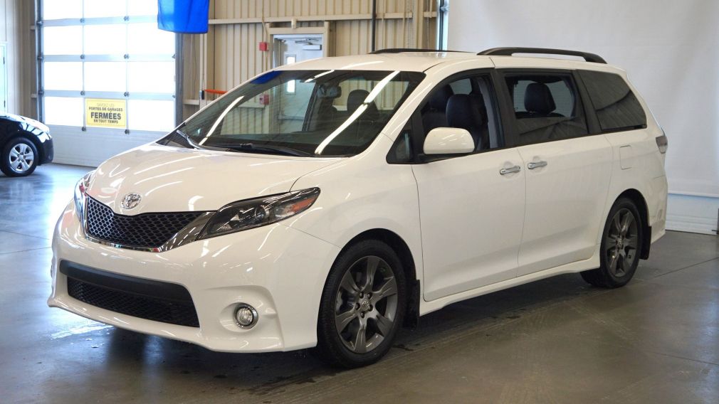 2015 Toyota Sienna SE (caméra-cuir) #3