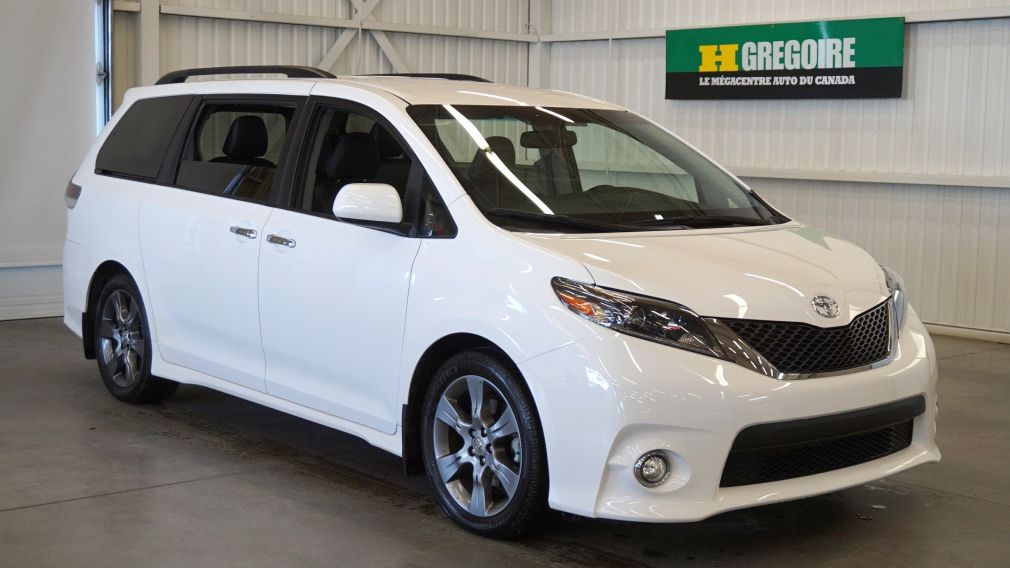 2015 Toyota Sienna SE (caméra-cuir) #9