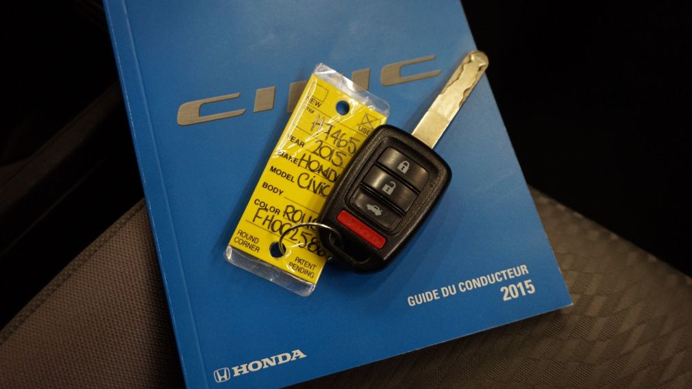 2015 Honda Civic LX Coupé (caméra de recul) #27