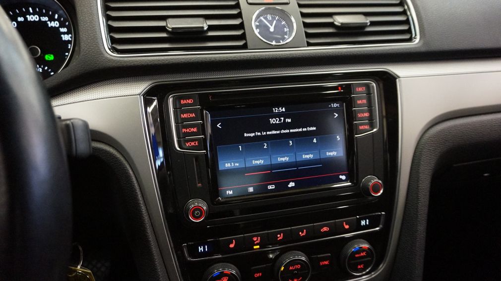 2016 Volkswagen Passat 1.8 Turbo, caméra recul, sièges chauffants, blueto #15