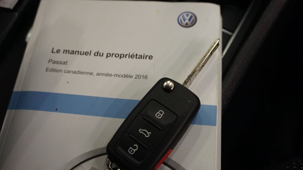 2016 Volkswagen Passat 1.8 Turbo, caméra recul, sièges chauffants, blueto #27