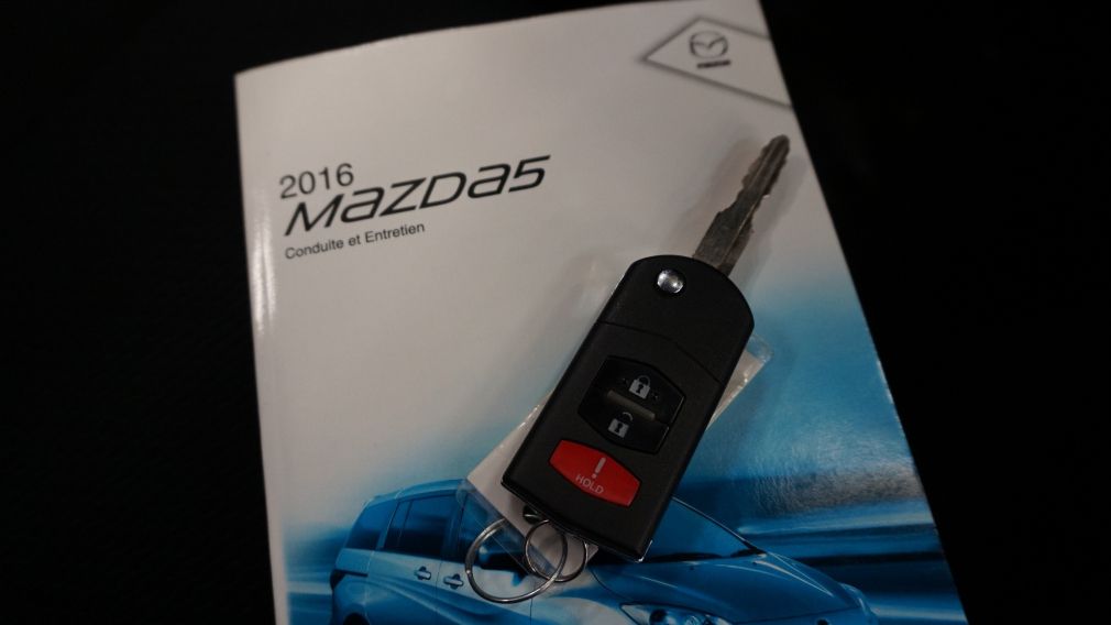 2016 Mazda 5 6 passagers (a/c-bluetooth) #33