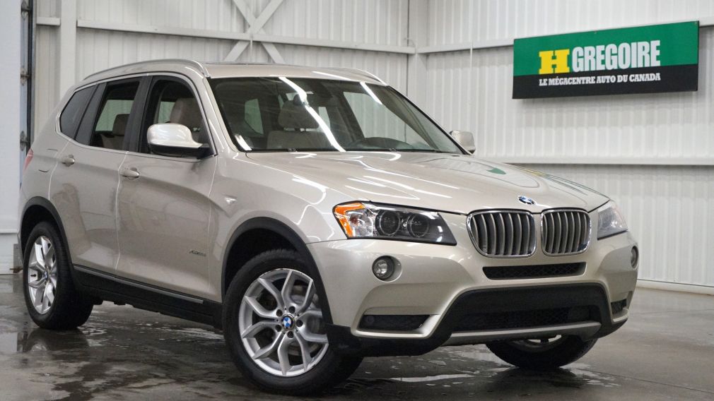2013 BMW X3 28i AWD, cuir, toit ouvrant panoramique-sonar #0