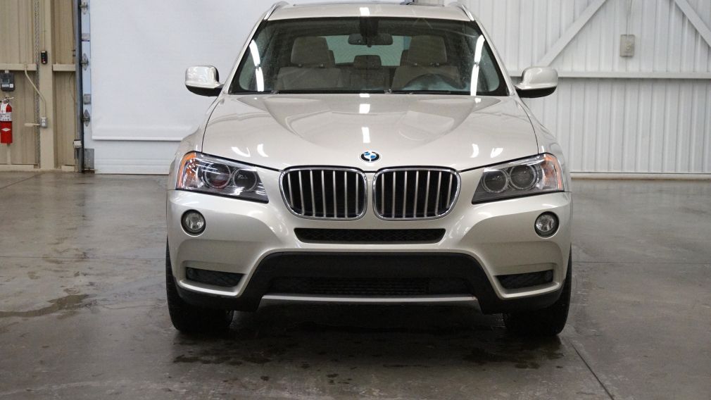 2013 BMW X3 28i AWD, cuir, toit ouvrant panoramique-sonar #2