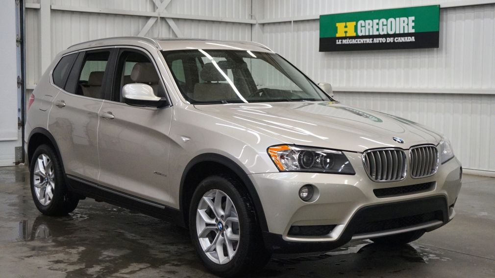 2013 BMW X3 28i AWD, cuir, toit ouvrant panoramique-sonar #36