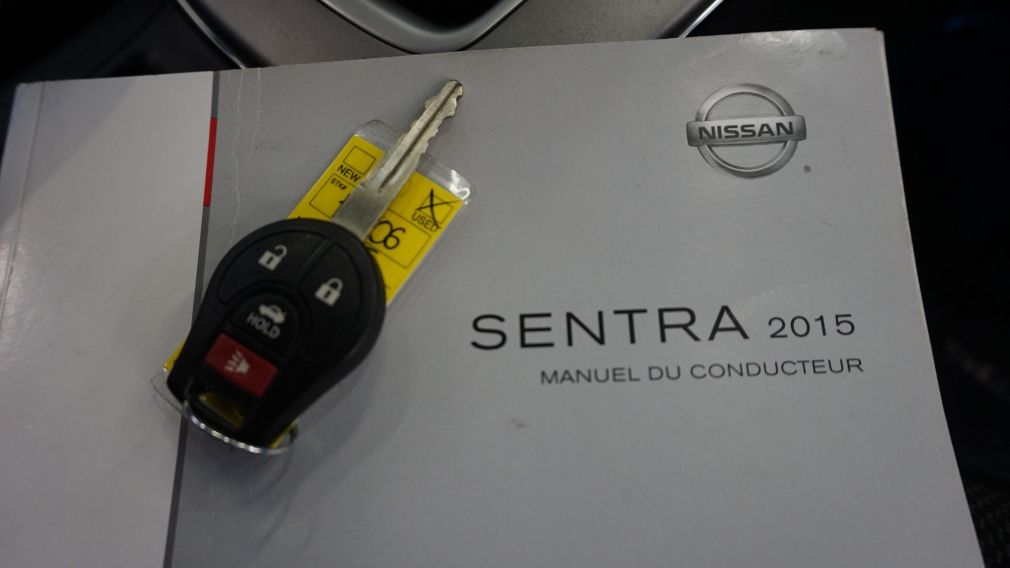 2015 Nissan Sentra S, bluetooth, A/C, gr électrique #30