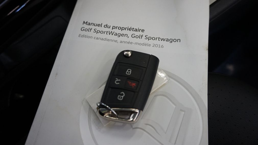 2016 Volkswagen Golf Sportwagen (caméra-toit pano-navi-cuir) #33
