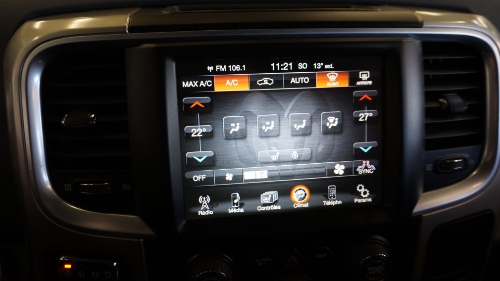 2015 Ram 1500 Ecodiesel 4WD (caméra-cuir-sonar) #17