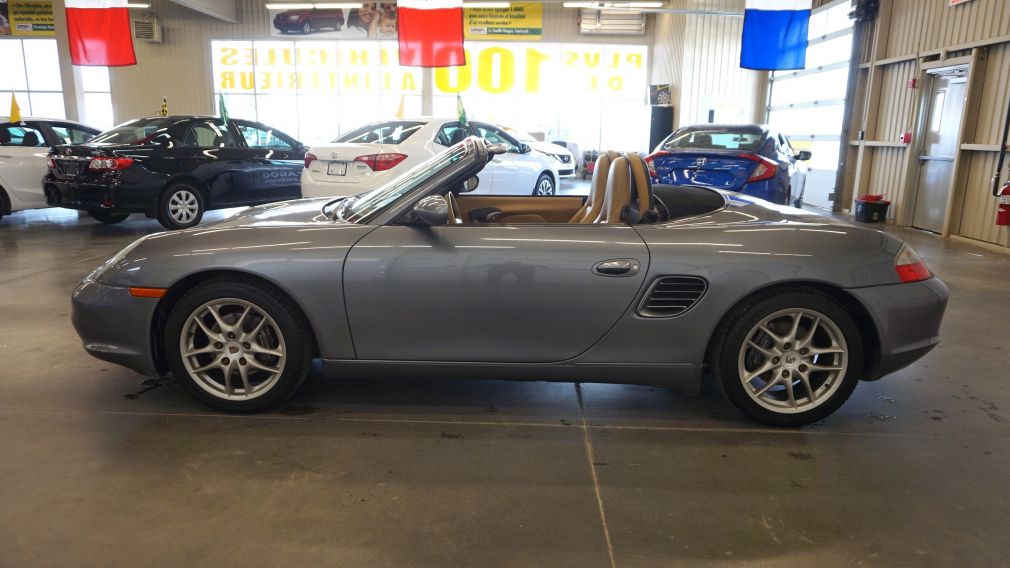 2003 Porsche Boxster Cabriolet (a/c-cuir-sièges chauffants) #4