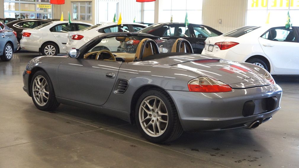 2003 Porsche Boxster Cabriolet (a/c-cuir-sièges chauffants) #4