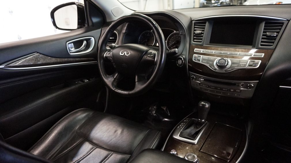 2013 Infiniti JX35 AWD (caméra-cuir-navi-sonar-toit) #13