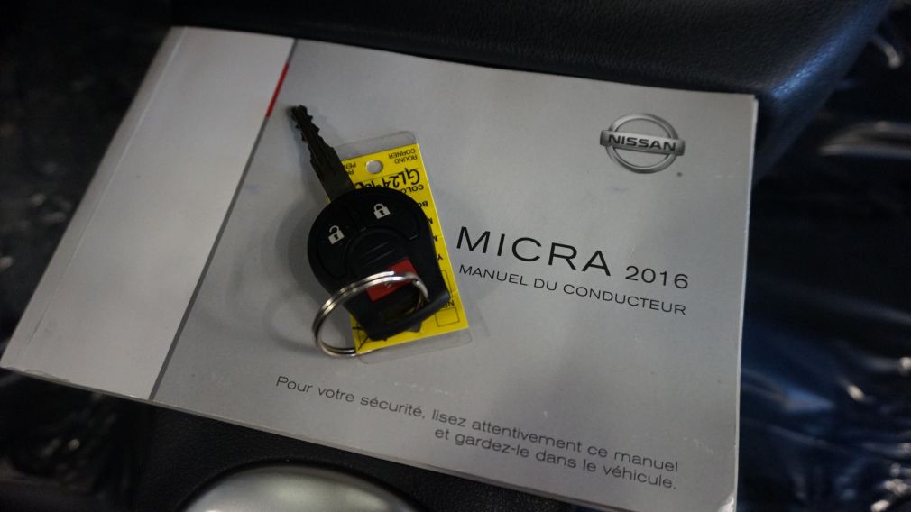 2016 Nissan MICRA SV (a/c-gr. électrique-bluetooth) #26