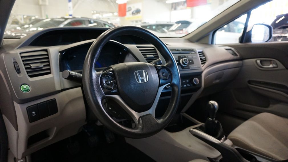 2012 Honda Civic LX (a/c-gr. électrique-bluetooth) #10