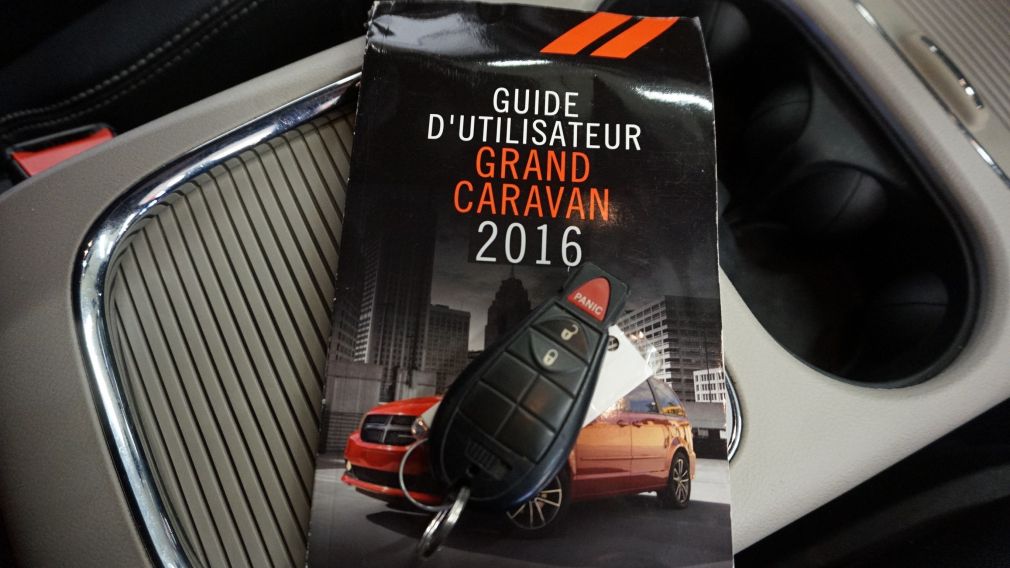 2015 Dodge GR Caravan Crew Stow'n Go cuir 7 places #30