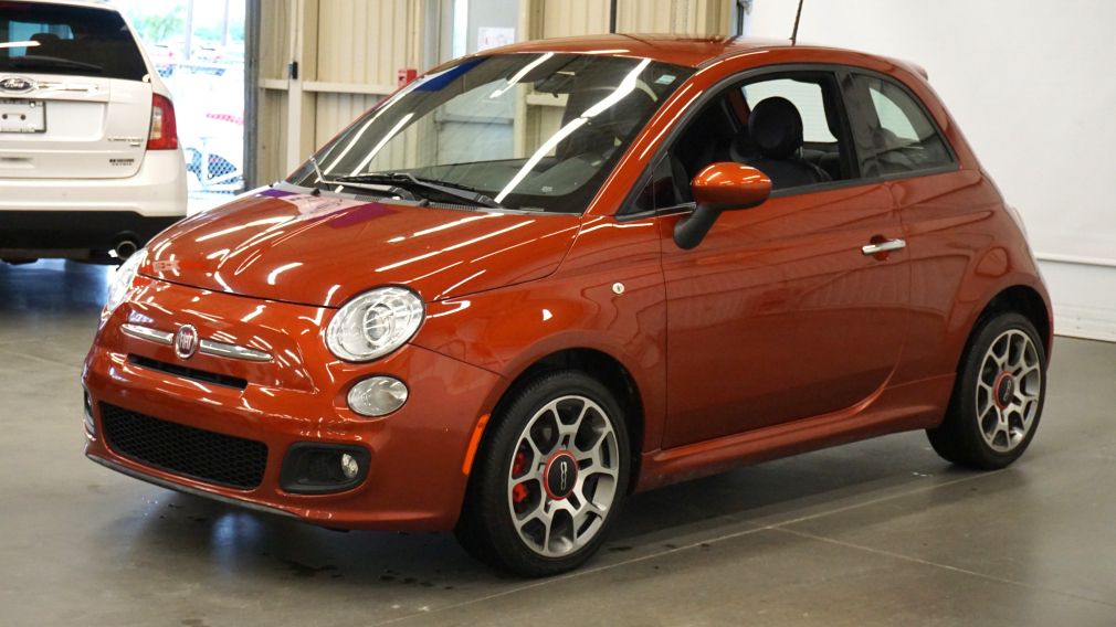 2014 Fiat 500 Sport, cuir, sièges chauffants #2