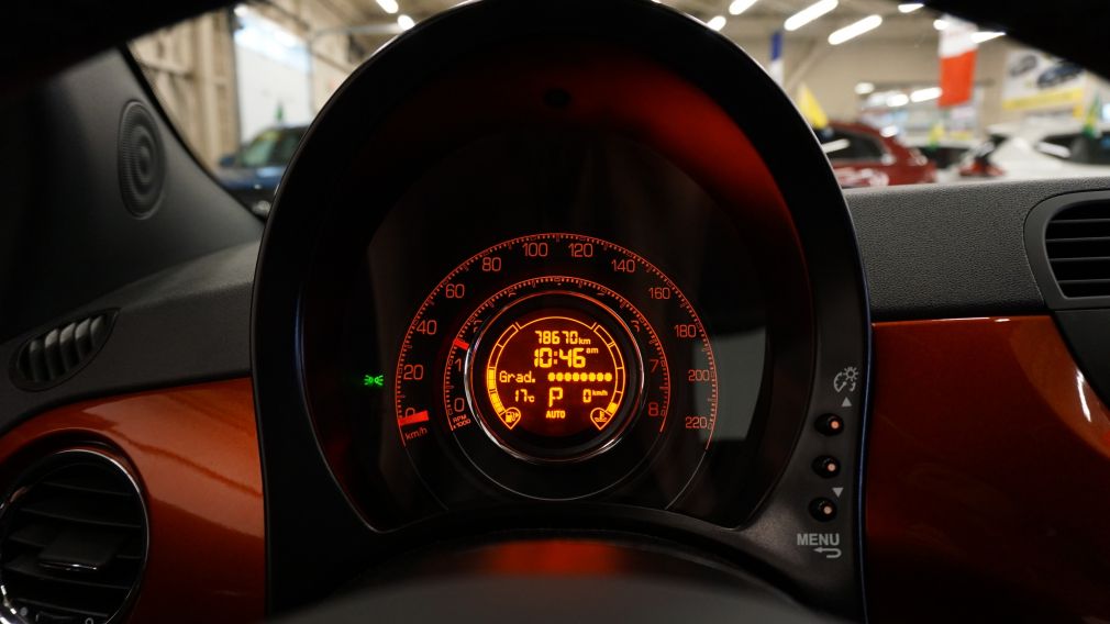 2014 Fiat 500 Sport, cuir, sièges chauffants #8