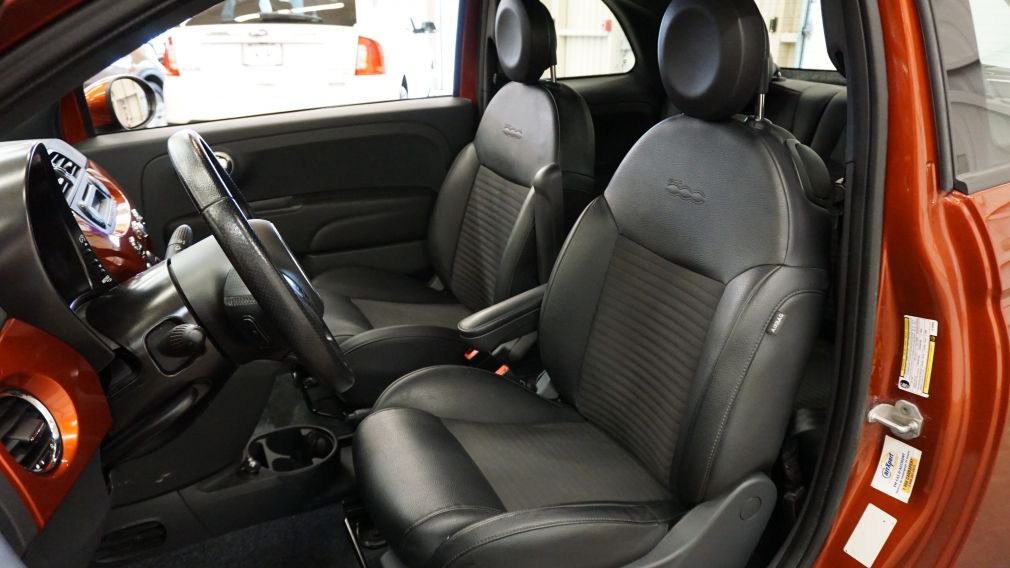 2014 Fiat 500 Sport, cuir, sièges chauffants #14