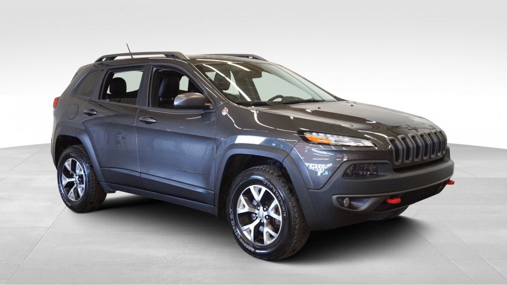 2015 Jeep Cherokee Trailhawk 4WD (cuir-caméra-toit pano-navi) #0