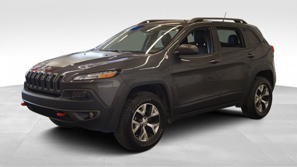 2015 Jeep Cherokee Trailhawk 4WD (cuir-caméra-toit pano-navi) #2