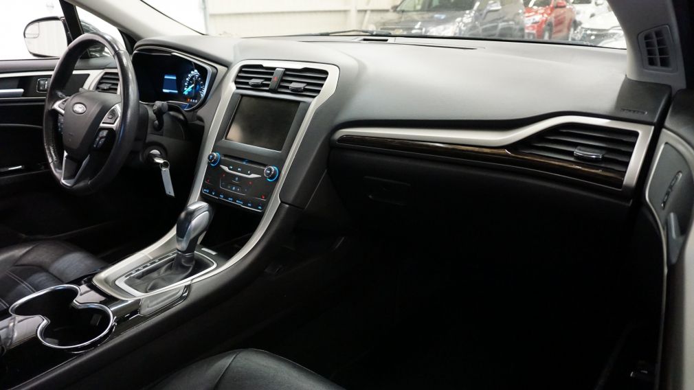 2014 Ford Fusion SE Ecoboost (caméra-cuir-navi-bluetooth-toit) #28