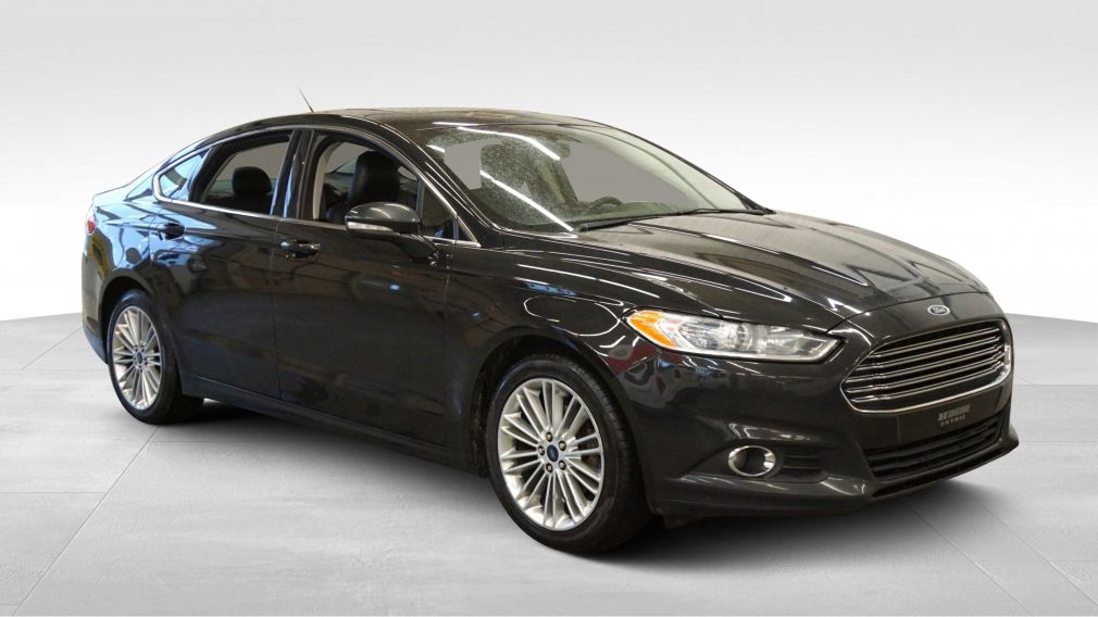 2014 Ford Fusion SE Ecoboost (caméra-cuir-navi-bluetooth-toit) #0