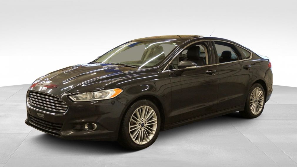 2014 Ford Fusion SE Ecoboost (caméra-cuir-navi-bluetooth-toit) #1