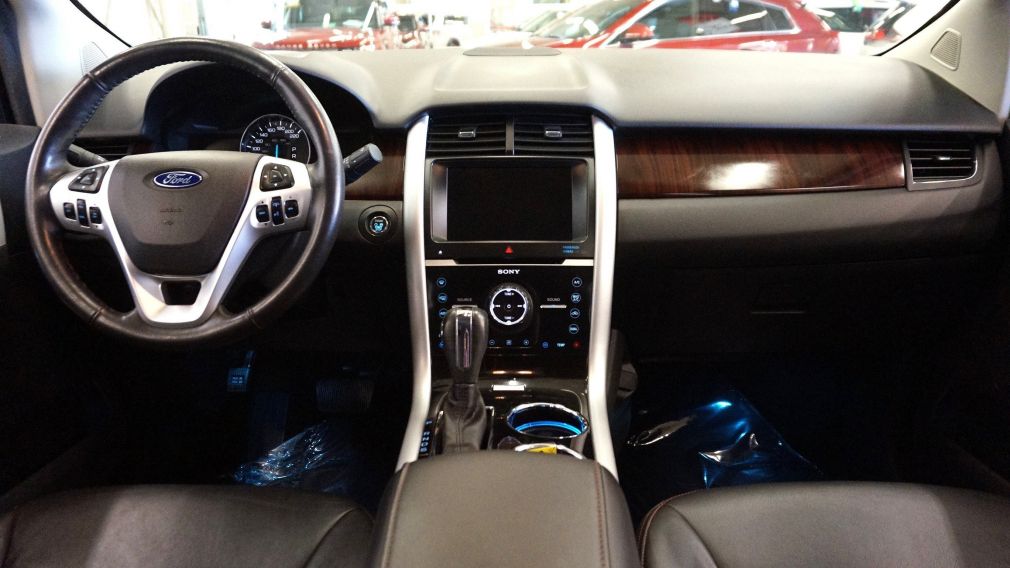 2014 Ford EDGE Limited AWD (caméra-cuir-navi-bluetooth) #7