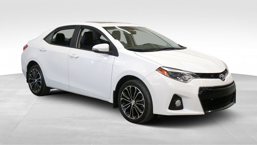 2016 Toyota Corolla S (caméra-bluetooth-toit-sièges chauffants) #0