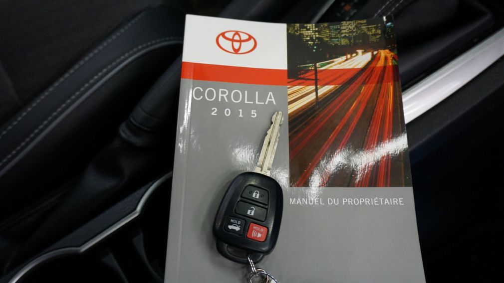 2015 Toyota Corolla S (caméra-bluetooth-cuir) #27