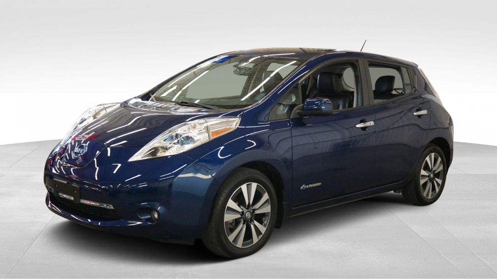 2016 Nissan Leaf SV, $4000 SUBVENTION cuir, navigation, caméra #2